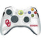 University of Oklahoma White Jersey Xbox 360 Wireless Controller Skin