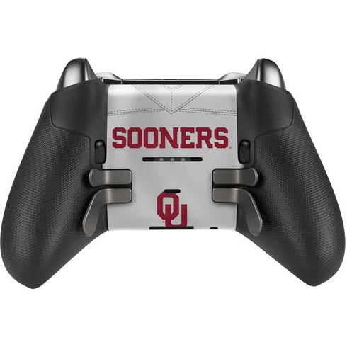 University of Oklahoma White Jersey Xbox Elite Wireless Controller Series 2 Skin