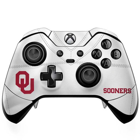 University of Oklahoma White Jersey Xbox One Elite Controller Skin