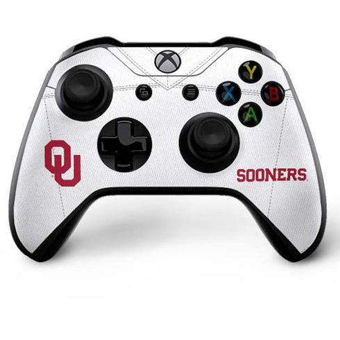 University of Oklahoma White Jersey Xbox One X Bundle Skin