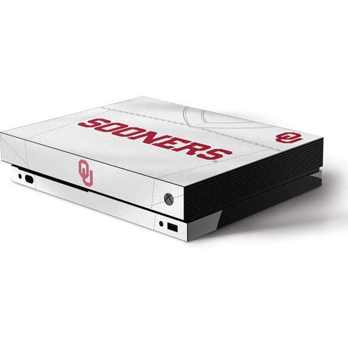 University of Oklahoma White Jersey Xbox One Skins