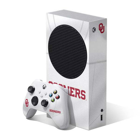 University of Oklahoma White Jersey Xbox Series S Skins