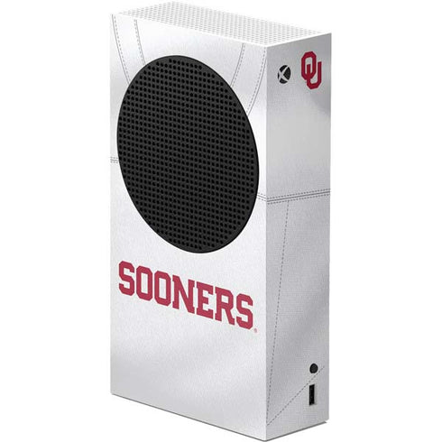 University of Oklahoma White Jersey Xbox Series S Skins