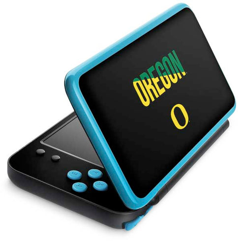 University of Oregon Split on Black Nintendo Skins