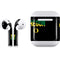 University of Oregon Split on Black Apple AirPods Skin