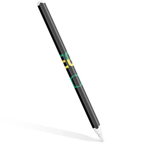 University of Oregon Split on Black Apple Pencil (2nd Gen 2019) Skin