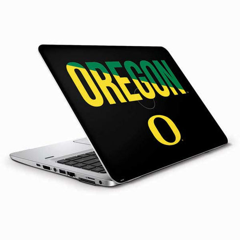 University of Oregon Split on Black HP Elitebook Skin