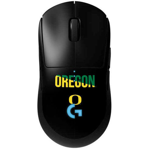University of Oregon Split on Black G Pro Wireless Gaming Mouse Skin