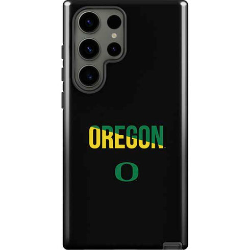 University of Oregon Split on Black Galaxy S23 Ultra Pro Case