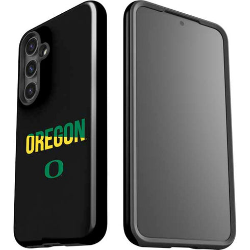 University of Oregon Split on Black Galaxy S25 Impact Case