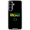 University of Oregon Split on Black Galaxy S26 Clear Case