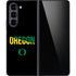 University of Oregon Split on Black Galaxy Z Fold5 5G Skin