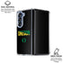 University of Oregon Split on Black Galaxy Z Fold6 Clear Case