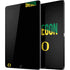University of Oregon Split on Black iPad Skins