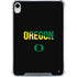 University of Oregon Split on Black iPad 11th Gen (2025) Clear Case