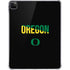 University of Oregon Split on Black iPad Pro 11in (2024) Clear Case