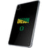 University of Oregon Split on Black iPad Pro 11in (2024) Clear Case