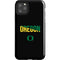 University of Oregon Split on Black iPhone Cases