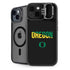 University of Oregon Split on Black iPhone 14 Kickstand Case