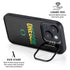 University of Oregon Split on Black iPhone 15 Kickstand Case