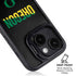 University of Oregon Split on Black iPhone 15 Kickstand Case