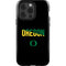 University of Oregon Split on Black iPhone 15 Pro Impact Case