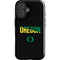 University of Oregon Split on Black iPhone 16 Impact Case