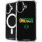 University of Oregon Split on Black iPhone 16 MagSafe Case