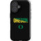 University of Oregon Split on Black iPhone 16 Plus Impact Case