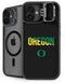 University of Oregon Split on Black iPhone 16 Plus Kickstand Case