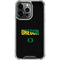 University of Oregon Split on Black iPhone 16 Pro Clear Case