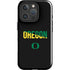 University of Oregon Split on Black iPhone 16 Pro Impact Case