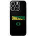 University of Oregon Split on Black iPhone 16 Pro Skin