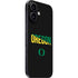 University of Oregon Split on Black iPhone 16 Skin