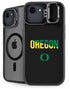 University of Oregon Split on Black iPhone 16e Kickstand Case