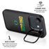 University of Oregon Split on Black iPhone 16e Kickstand Case