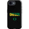 University of Oregon Split on Black iPhone 16e Impact Case