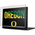 University of Oregon Split on Black MacBook Pro 14in (2021-24) Case plus Skin