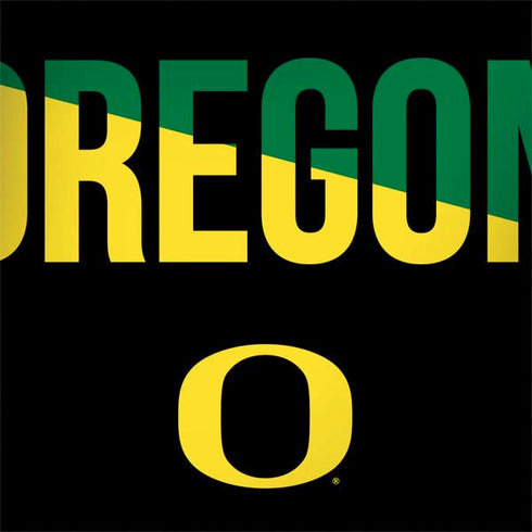 University of Oregon Split on Black MacBook Skins