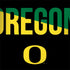 University of Oregon Split on Black MacBook Skins