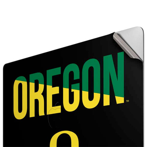 University of Oregon Split on Black Apple MacBook Pro 16-inch Skin