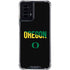 University of Oregon Split on Black Moto G Power 5G (2024) Clear Case