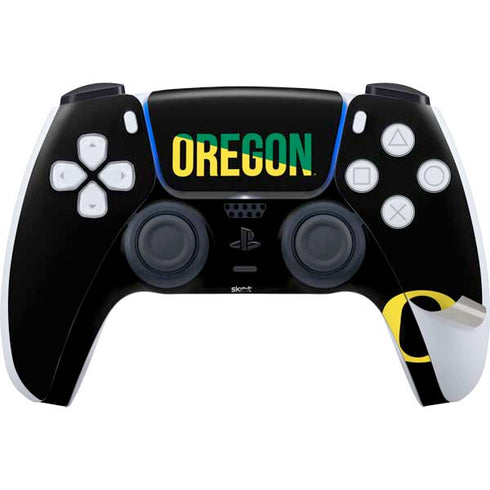 University of Oregon Split on Black PS5 Pro Bundle Skin
