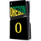 University of Oregon Split on Black PS5 Pro Disk Console Skin