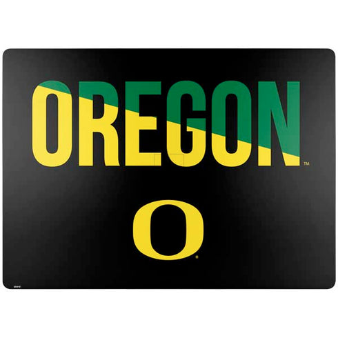 University of Oregon Split on Black Surface Laptop 7 13.8in Skin