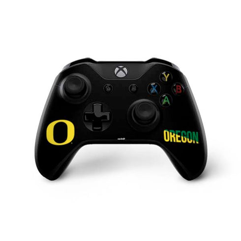 University of Oregon Split on Black Xbox One Skins
