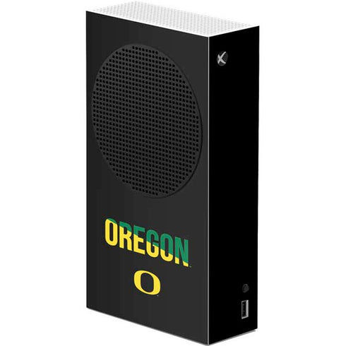 University of Oregon Split on Black Xbox Series S Skins