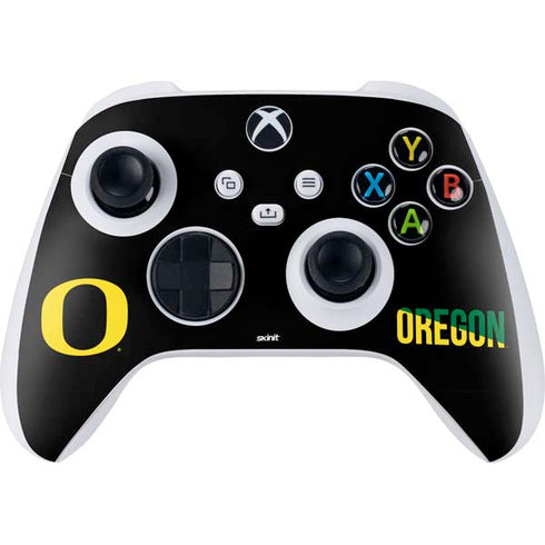 University of Oregon Split on Black Xbox Series S Skins