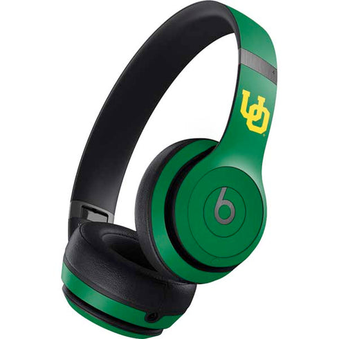University of Oregon UO on Green Beats Solo 4 Wireless Headphones Skin