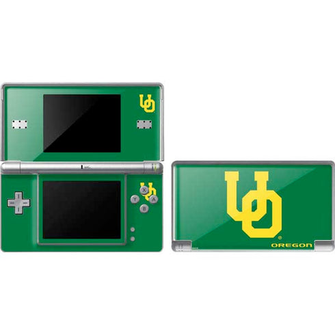University of Oregon UO on Green Nintendo Skins